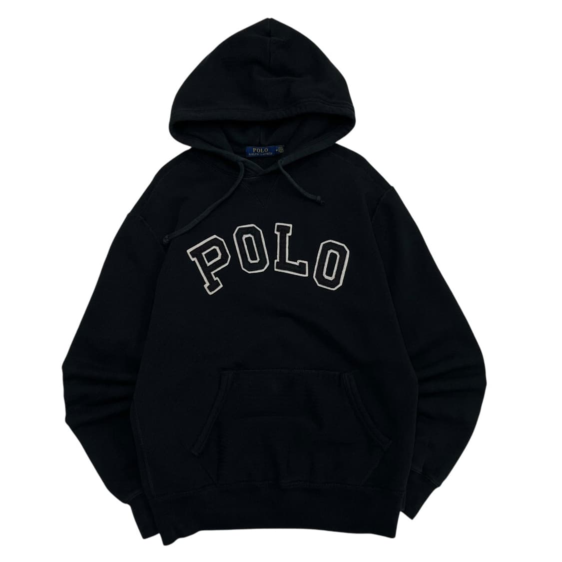 폴로 랄프로렌 빅로고 블랙 후드 M 상품이미지2