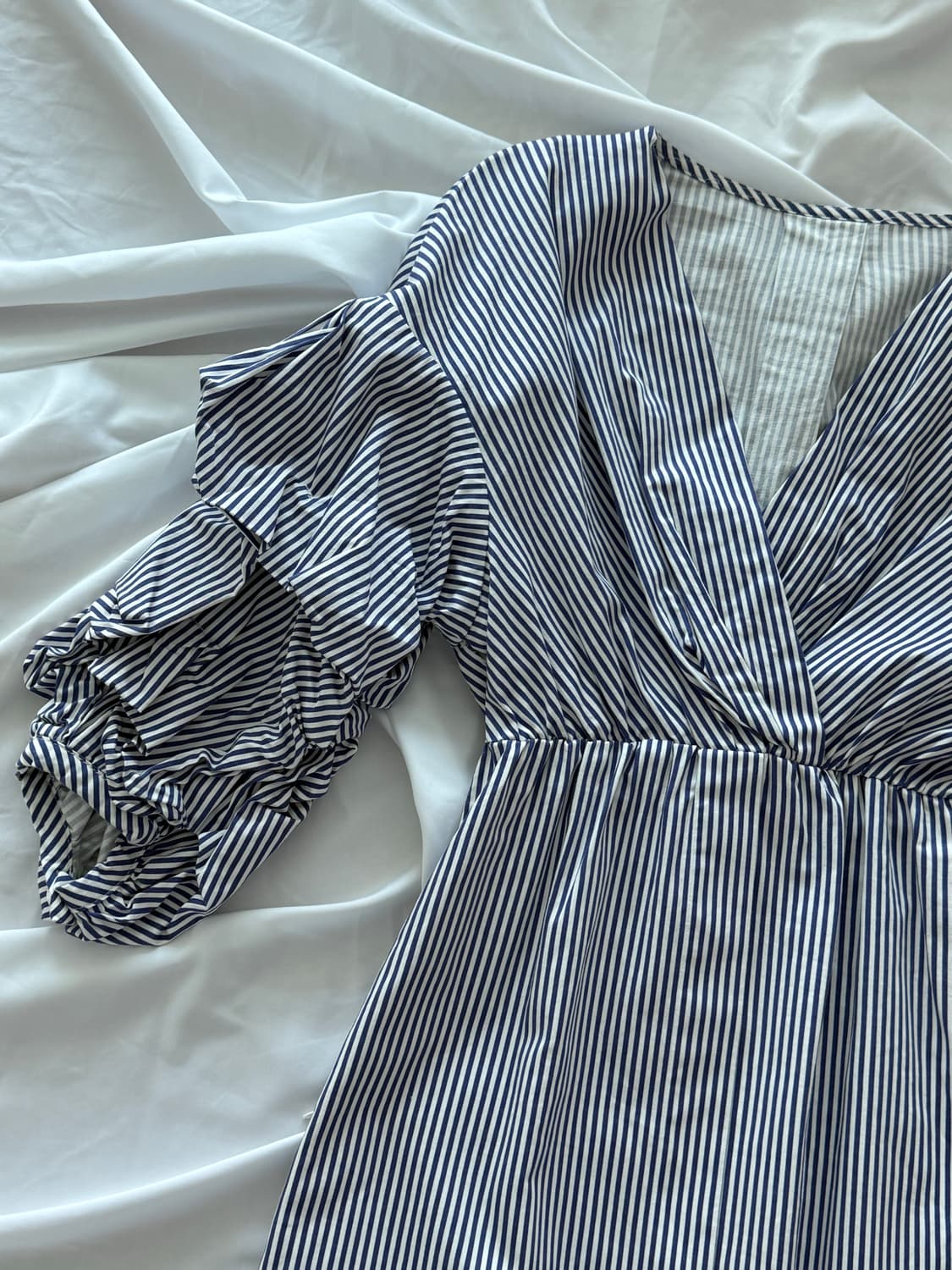 스트라이프 셔링 원피스 상품이미지3