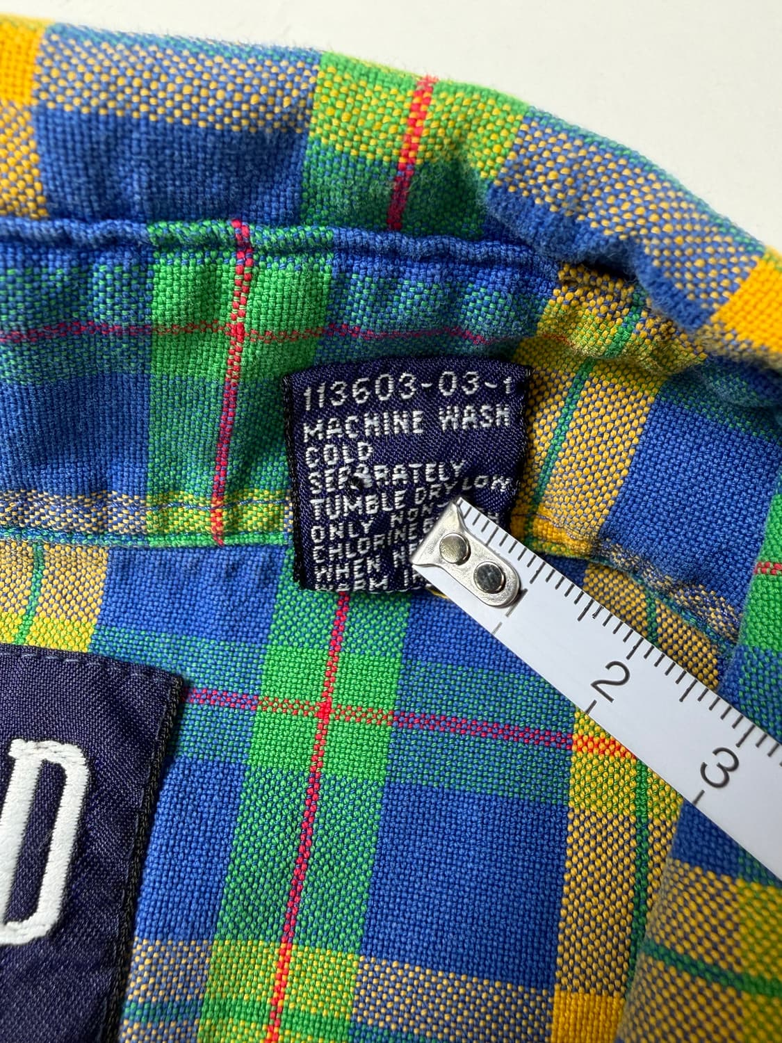 90s Gap Plaid Button Up Shirt 상품이미지4