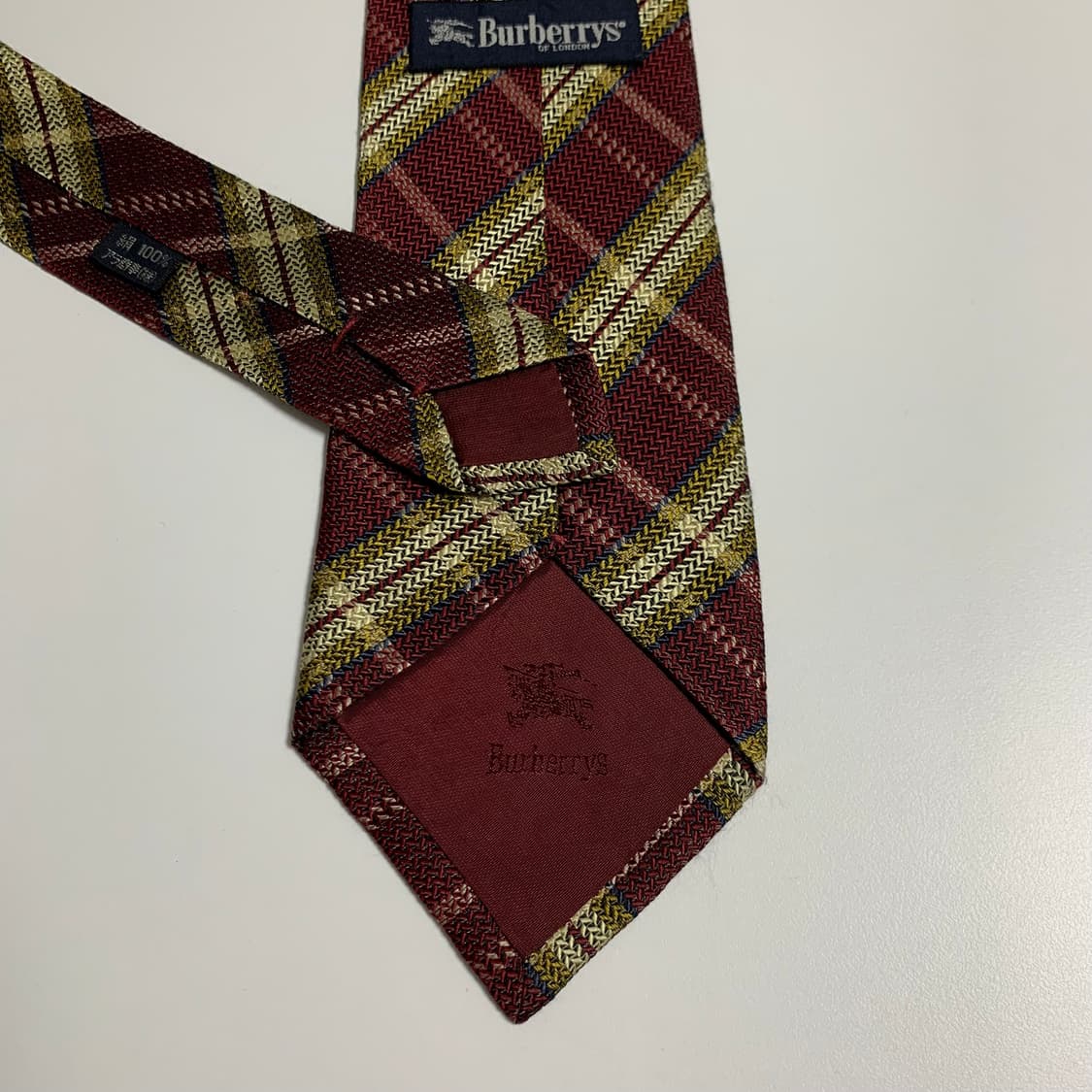 버버리(BURBERRY) 노바체크 명품넥타이 100실크 A등급 8.8cm 상품이미지6