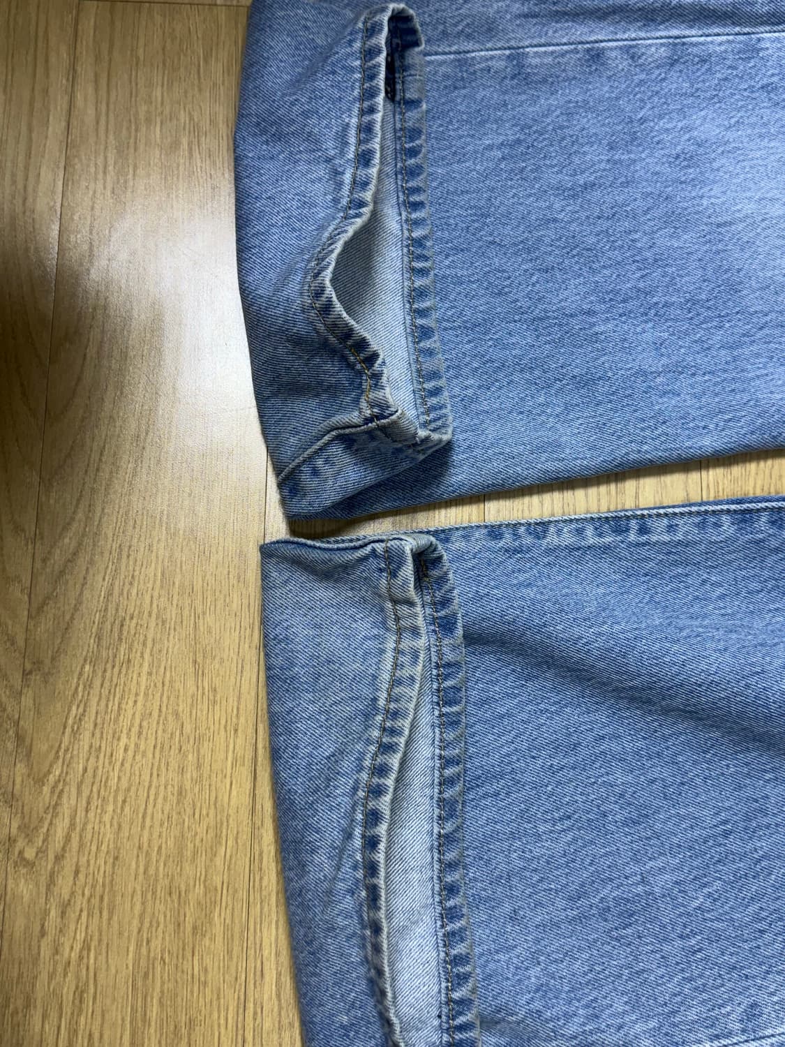 리바이스 프리미엄 립케이지 와이드핏 데님 팬츠 24 A6081-0002 상품이미지8