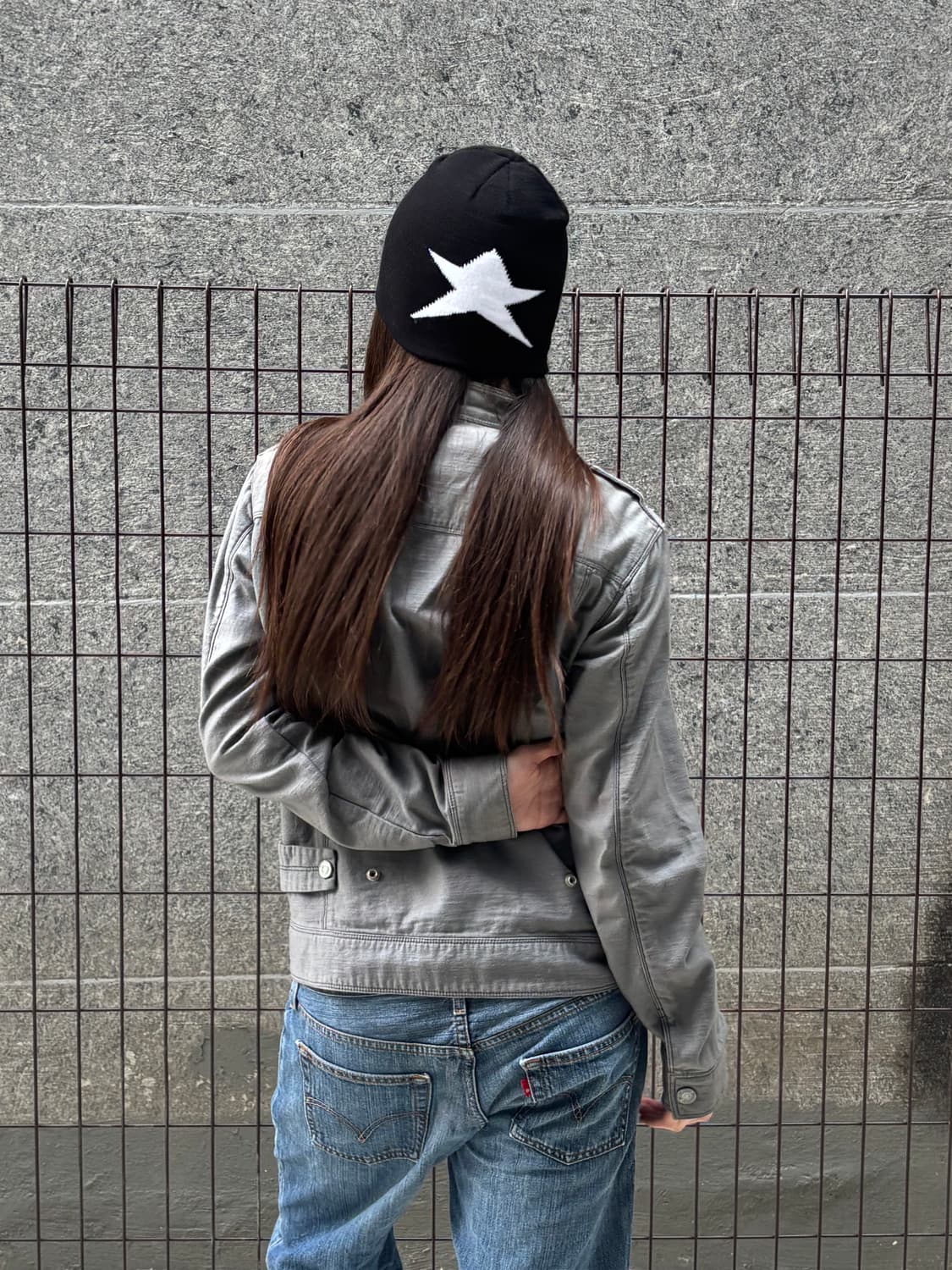 리바이스 그레이 밀리터리 자켓 상품이미지5