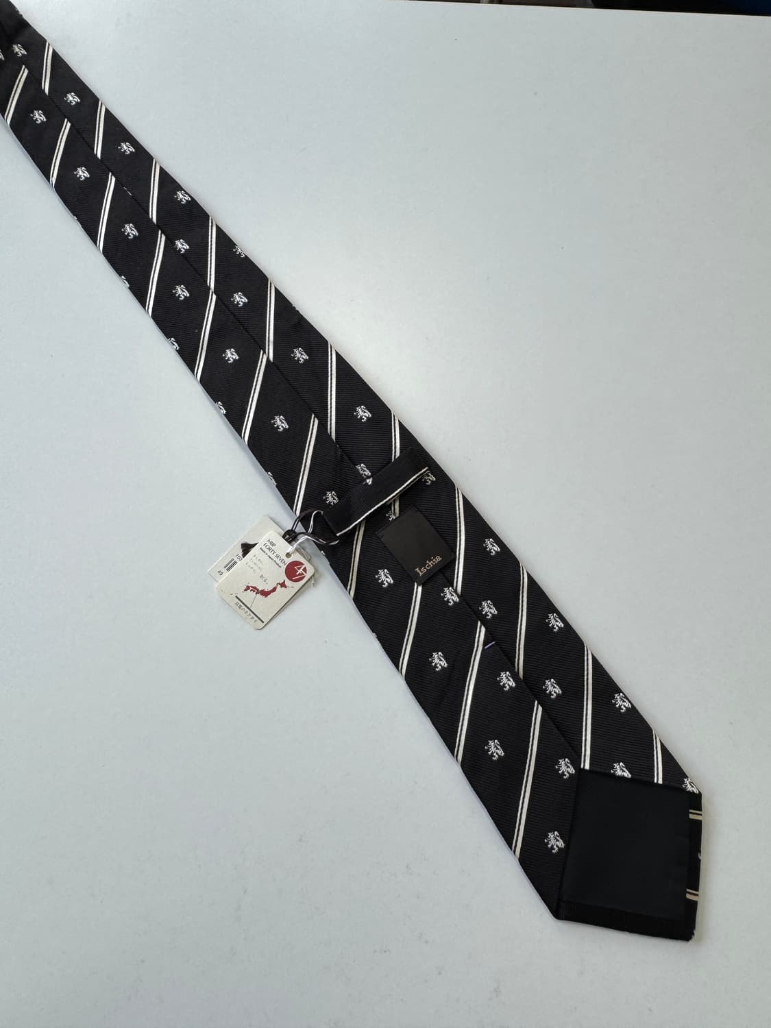 빈티지 실크 넥타이 8.5cm 상품이미지3