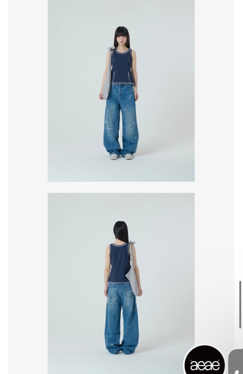 에이이에이이) Lace Pocket Sleeveless NA F 상품이미지3