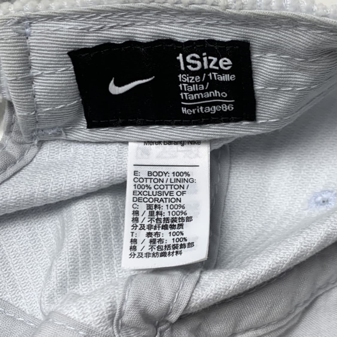 [OS/정품] 나이키 코듀로이 남여공용 볼캡모자
 상품이미지5