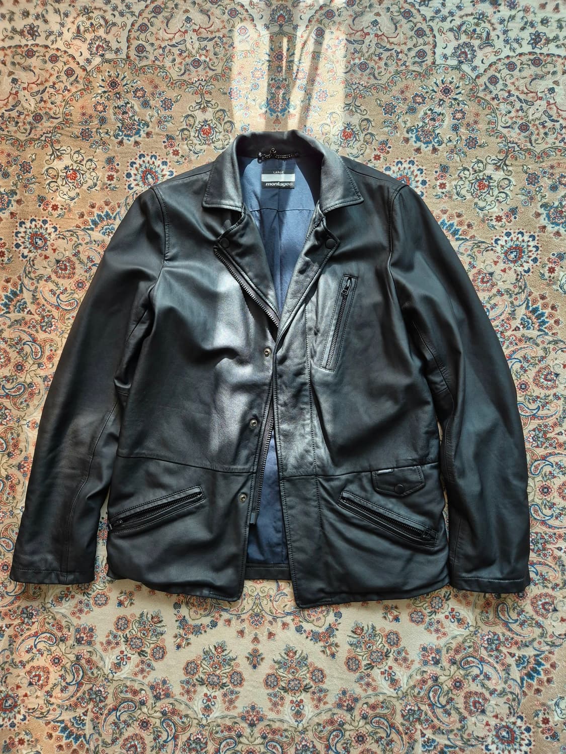 00's Montage lamb leather jacket 상품이미지1