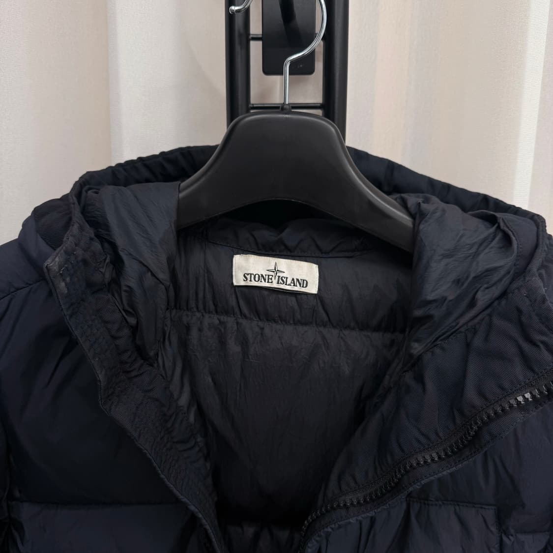 [M] 스톤아일랜드 크링클랩스 후드 패딩 상품이미지2