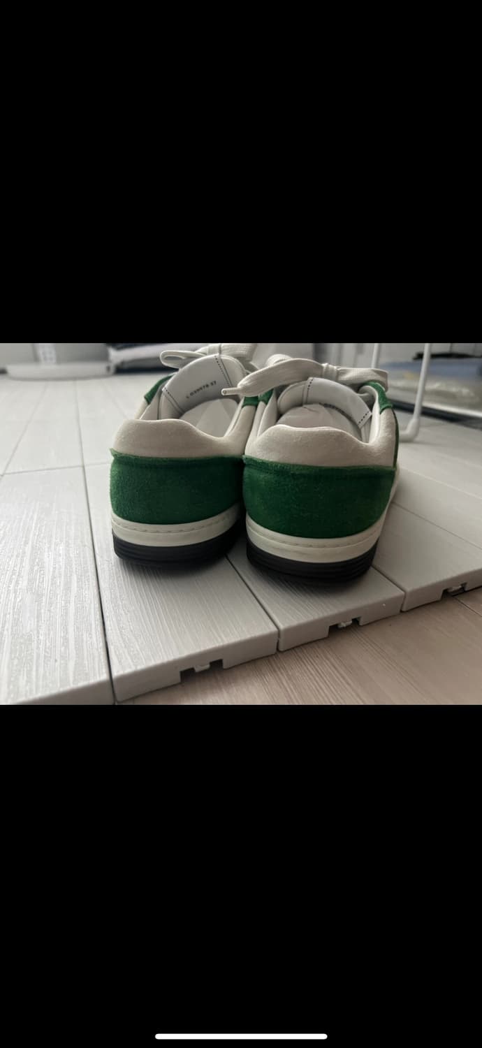 샤넬 스니커즈 스웨이드 그린 상품이미지3