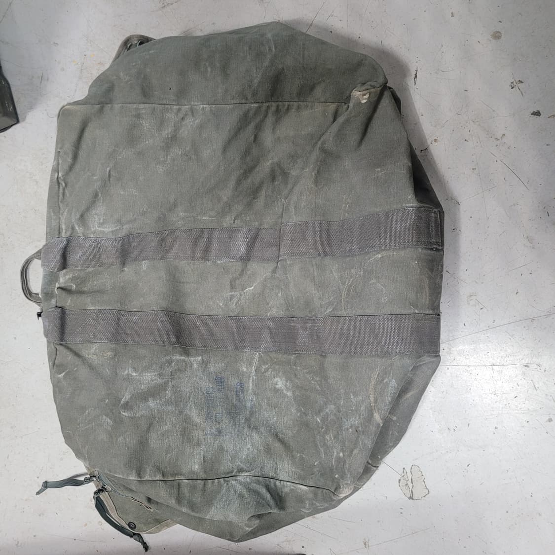 미 빈티지 캔버스 대형 공군 더플백 상품이미지6