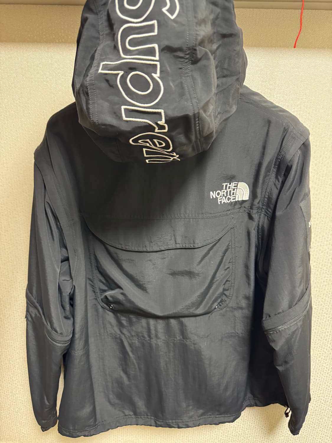 슈프림 x 노스페이스 트레킹 컨버터블 자켓 블랙 M 상품이미지3