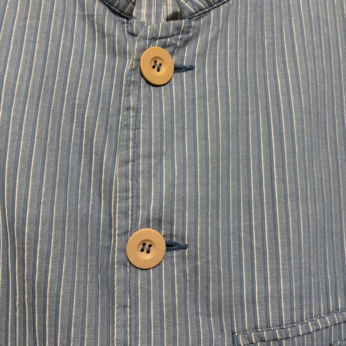 90s 아르마니 진스 린넨혼방 코트 상품이미지3