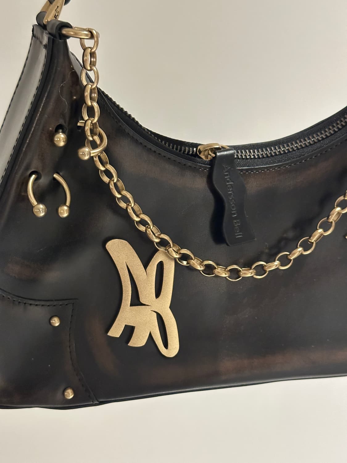 앤더슨벨 - 버터플라이 ab로고 체인 백 상품이미지3