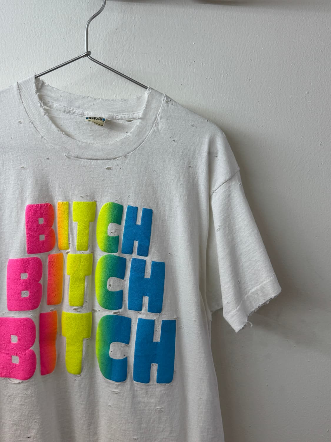 80s typo t shirt 상품이미지3