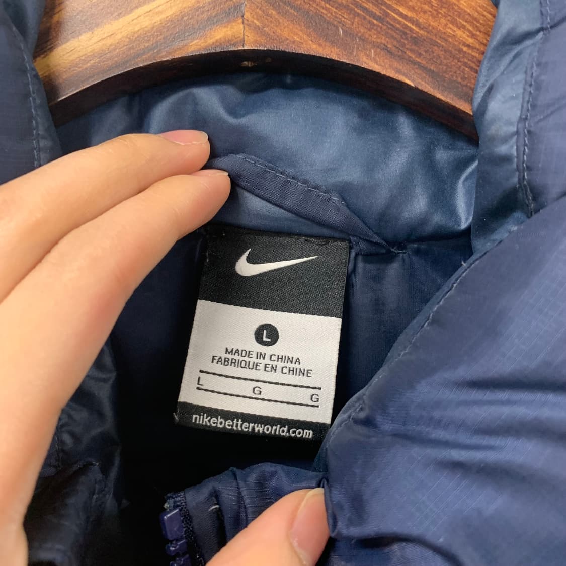 나이키 아스날 네이비 패딩 상품이미지8