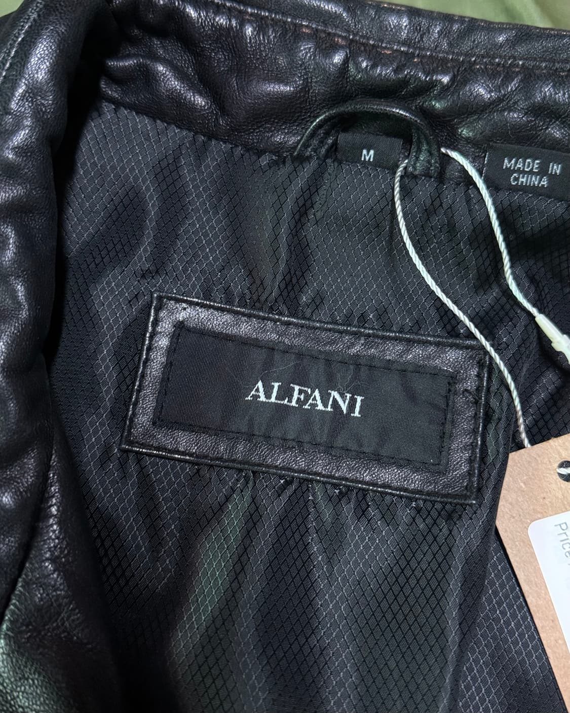 Alfani 레더 카코트 M 상품이미지4