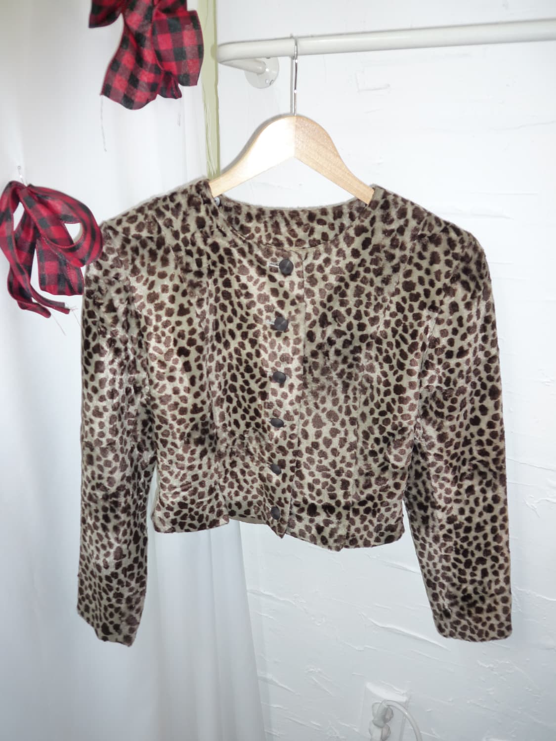 Leopard  set - cropped jacket 상품이미지6