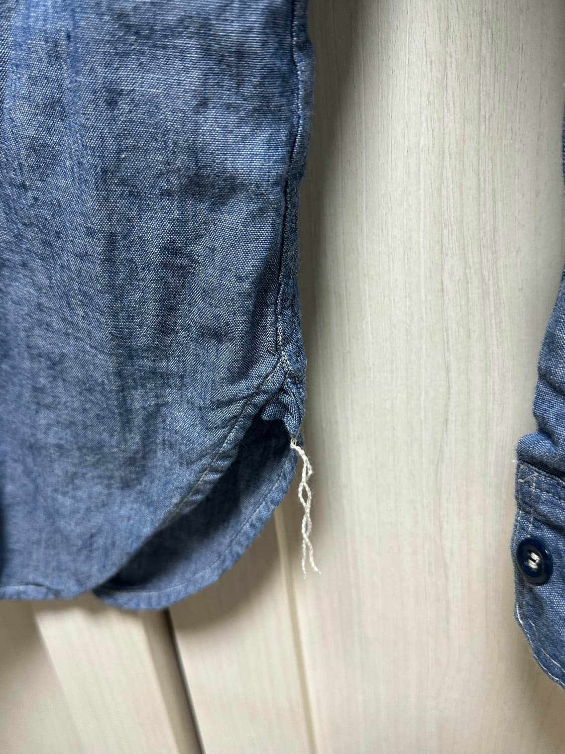 [4] 오어슬로우 샴브레이 워크셔츠 빈티지핏 상품이미지4