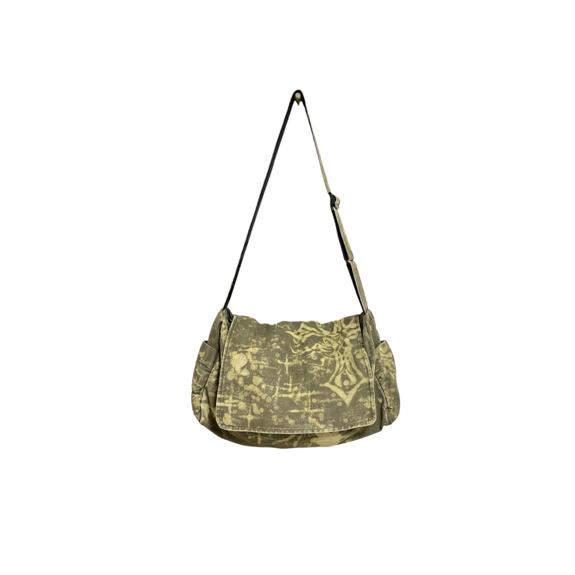 Tie dye washing khaki crossbag 상품이미지1