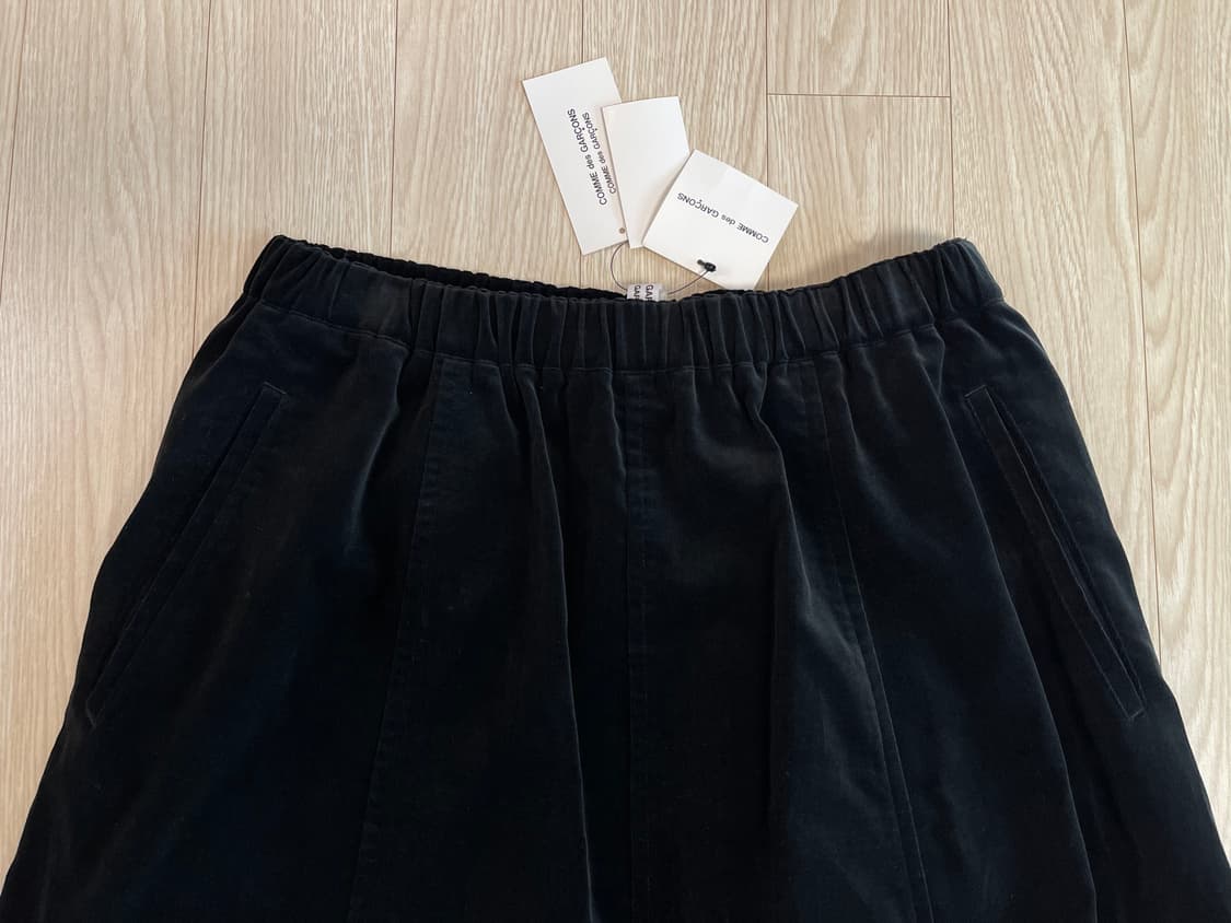 꼼데가르송 꼼데가르송 벨루어 슈퍼 사루엘 팬츠 AD2012 상품이미지2