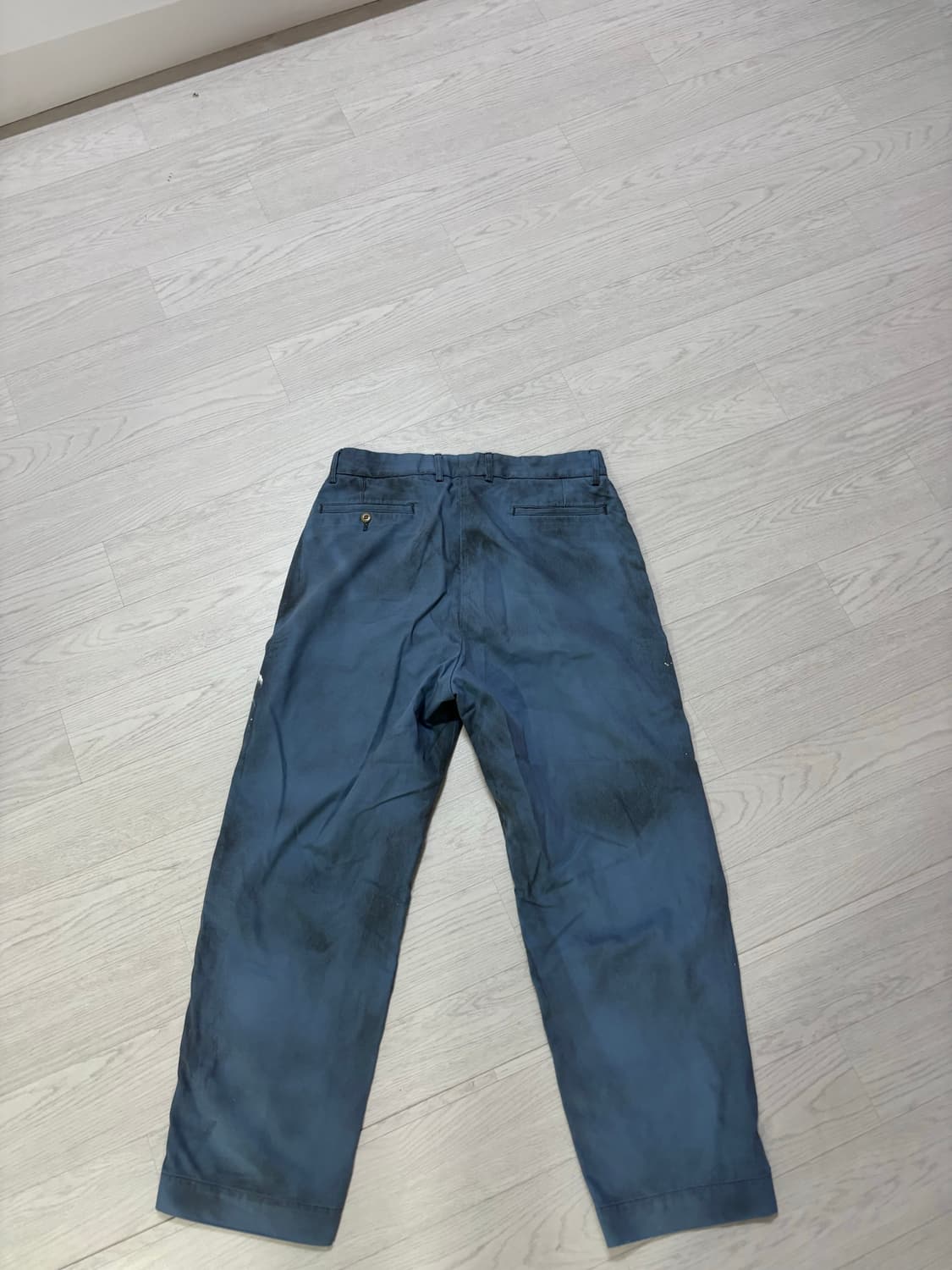 아나크로놈 PAINTED NO TUCK WIDE CHINO TOROUSE 상품이미지2