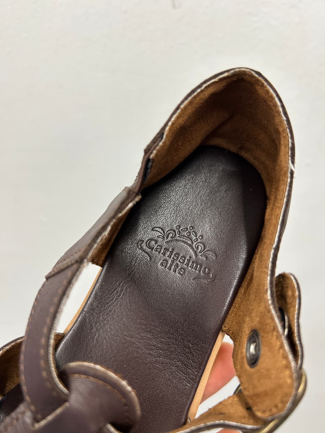 Carissimo 가죽 피셔맨 샌들 245 (JAPAN MADE) 상품이미지6