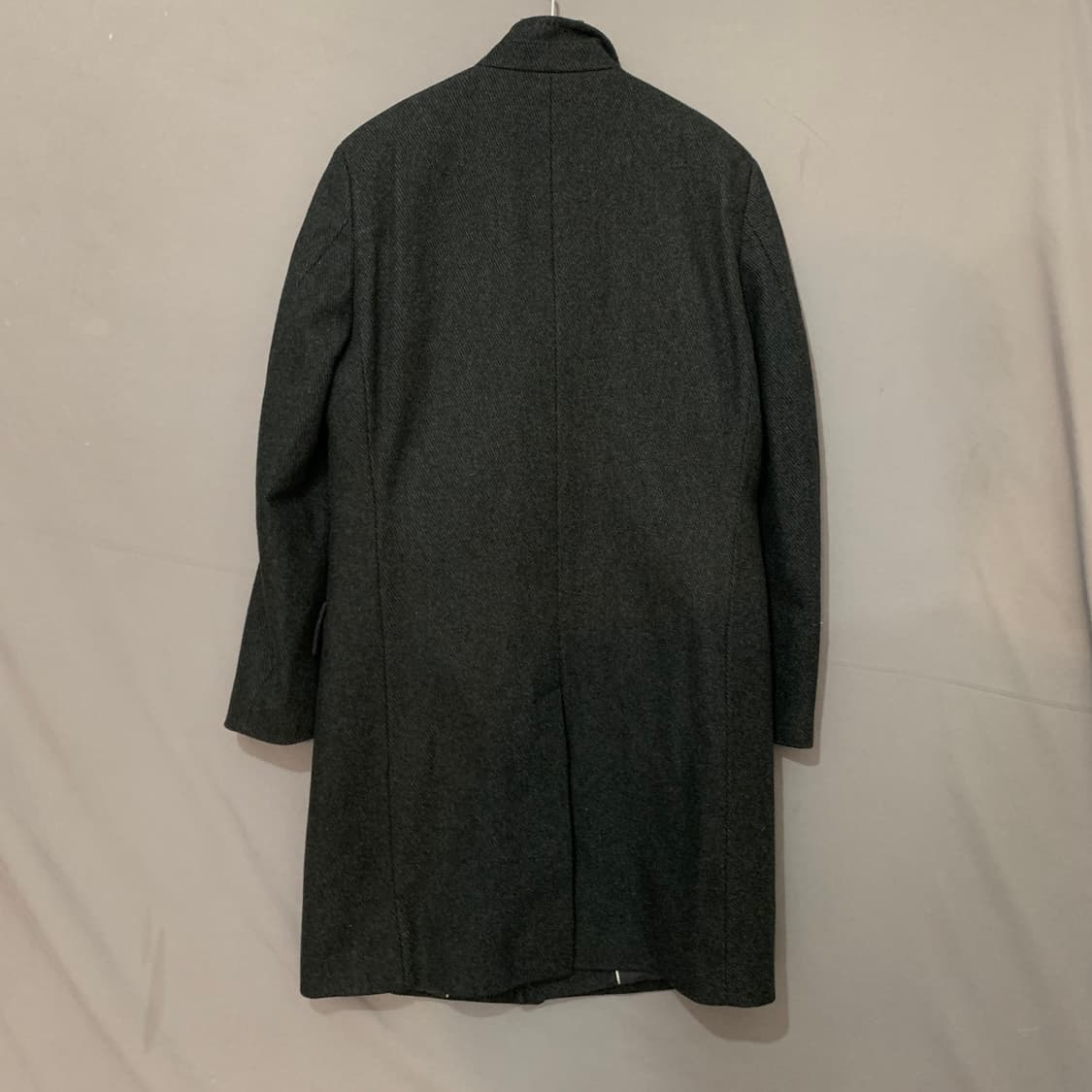 L BOSS 휴고 보스 신트렉스 울 모직 싱글 롱코트 상품이미지3