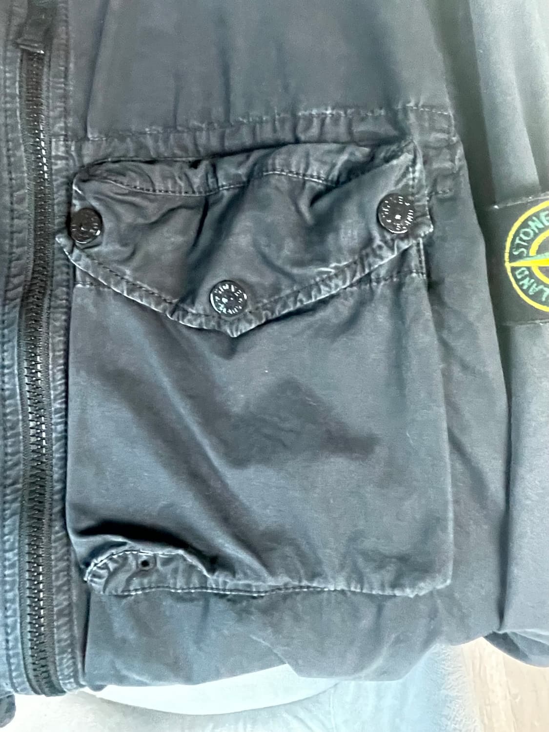 스톤아일랜드 올드이펙트 오버셔츠 자켓 상품이미지5