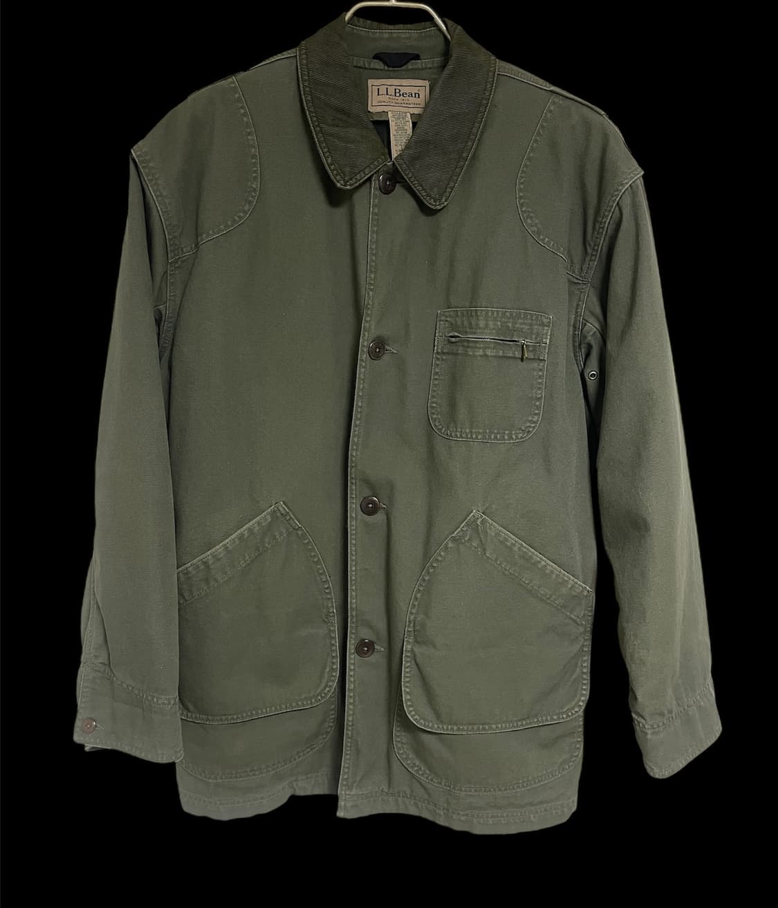 빈티지 엘엘빈 헌팅자켓 / 올리브 /  XL 상품이미지1