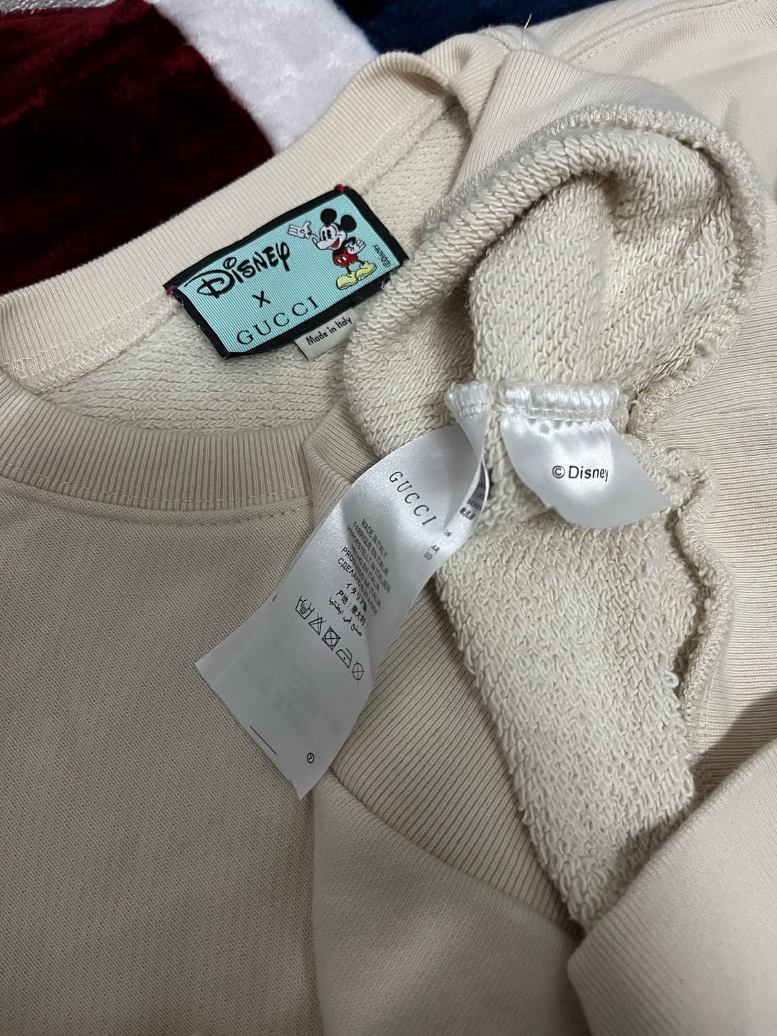 구찌 x 디즈니 미키마우스 맨투맨 100 상품이미지3