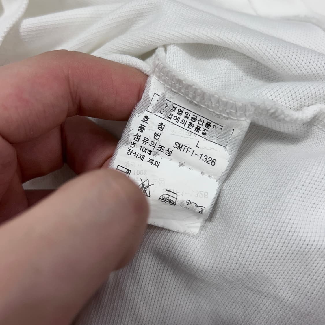 폴로 빅포니 치프키프 화이트 카라티(L) 상품이미지3