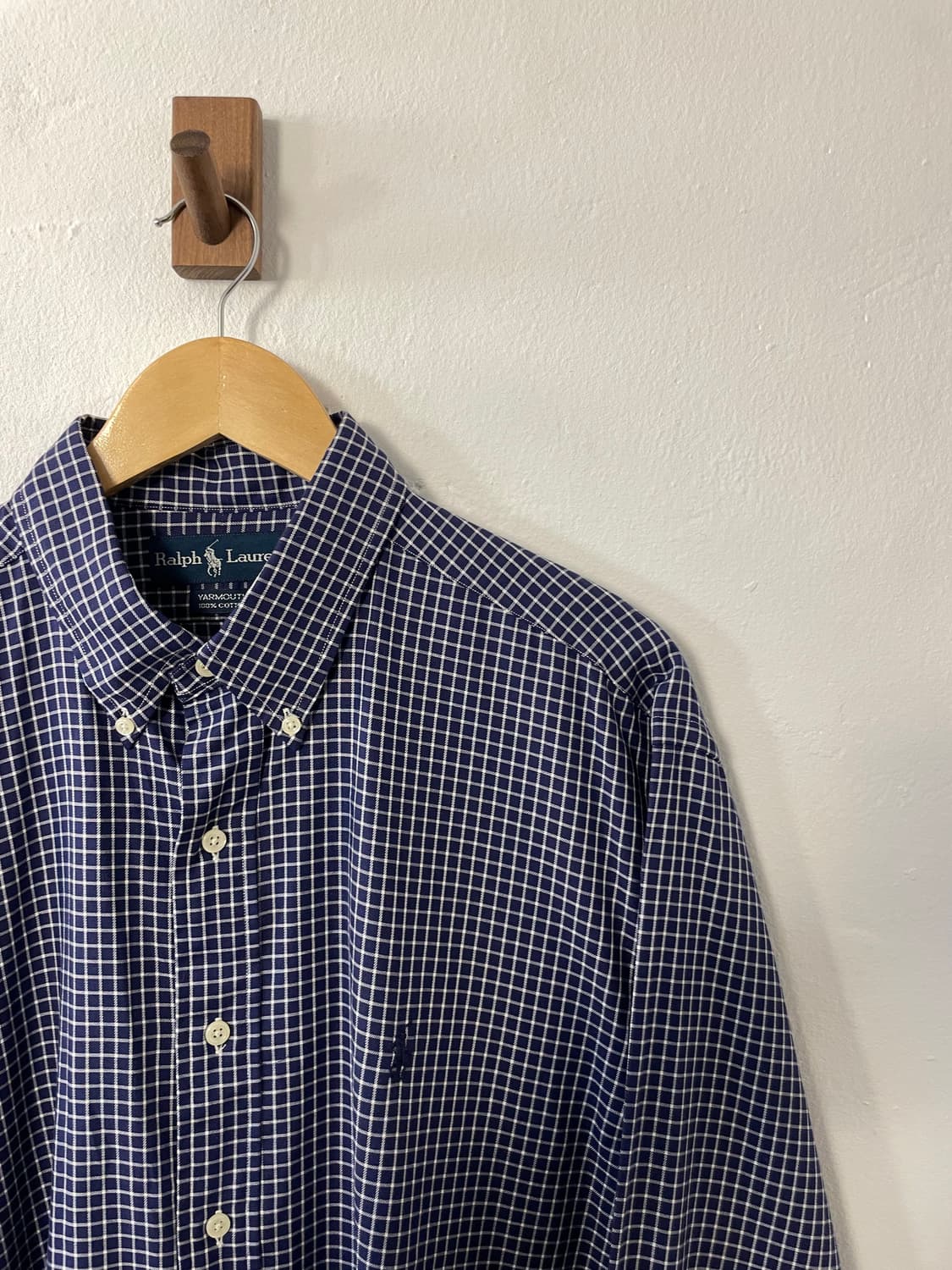 폴로 버튼다운 체크 셔츠  상품이미지6