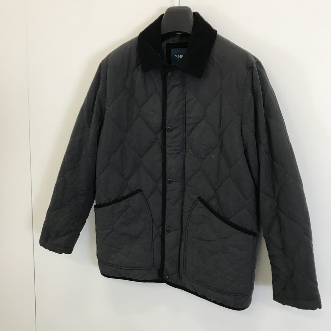 GGIO2 지오투 코듀로이 카라 퀼팅자켓 [100] 상품이미지2