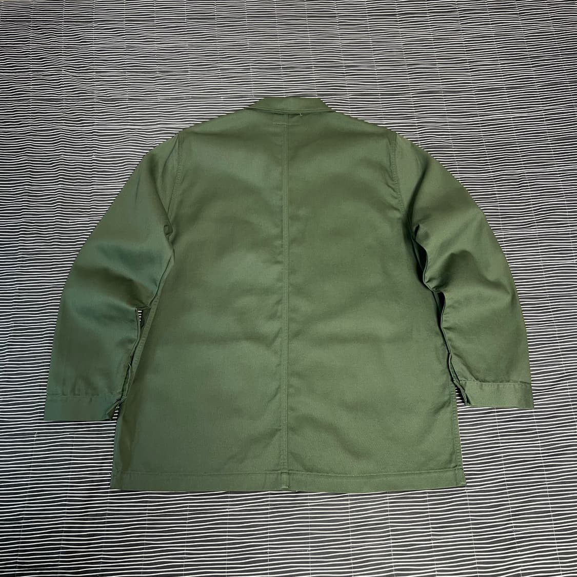 르몽생미셸 코튼트윌 프렌치 워크자켓 카키 XL(50) 상품이미지6