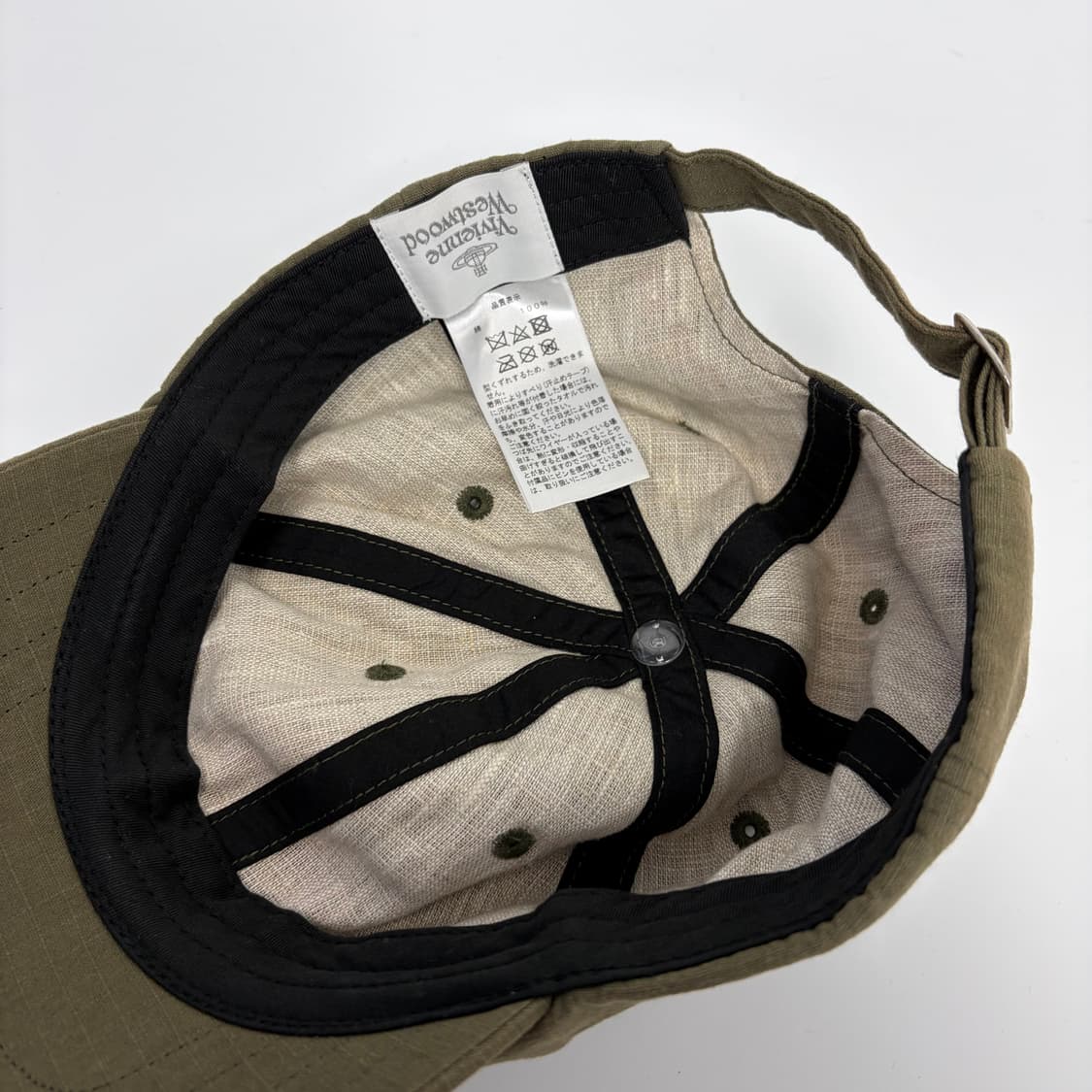 비비안웨스트우드 오브 로고 볼캡 모자 상품이미지6