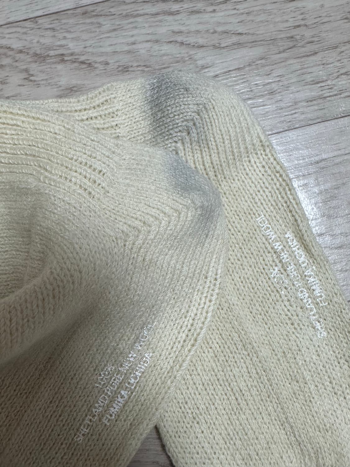 후미카 우치다 헤비 울 니삭스 상품이미지7