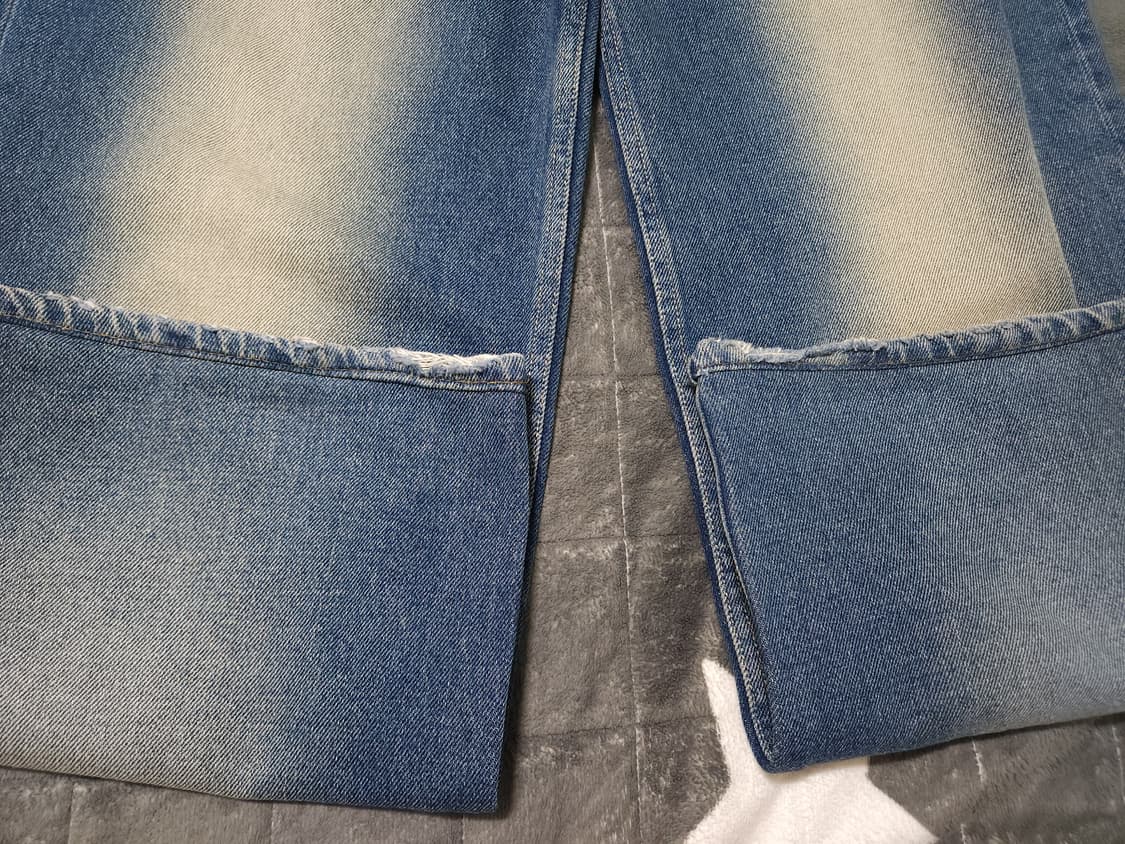 세터 브루클린 뉴트로 와이드 워시드 데님 팬츠 (M) 상품이미지2