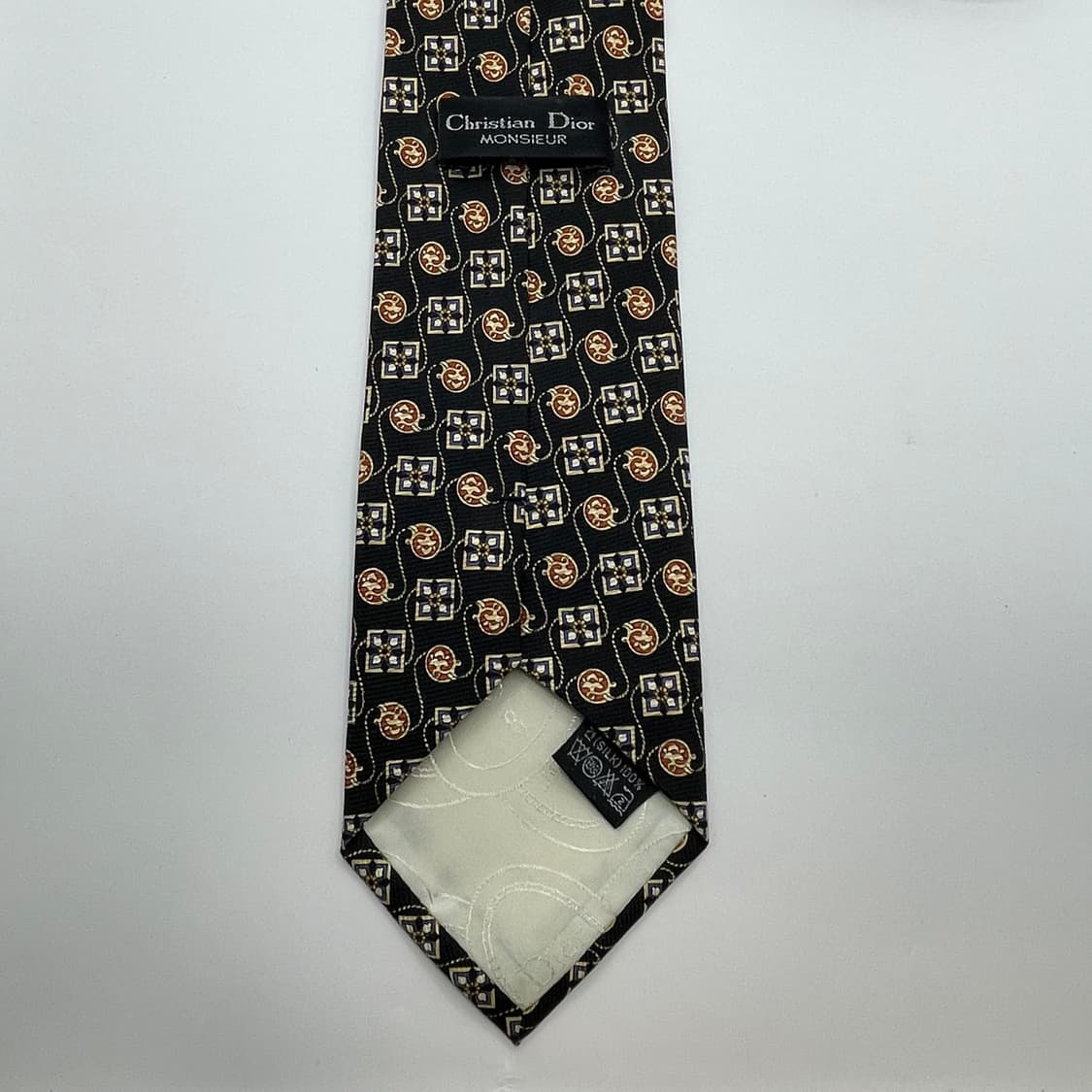 623) (Christian DIOR) 크리스찬 디올 패턴 넥타이 상품이미지2