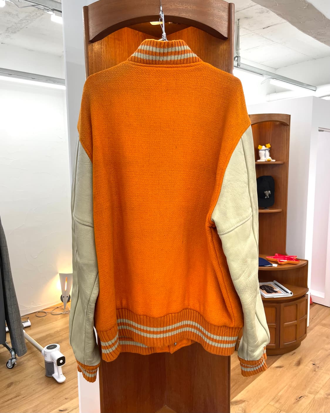 [40] 휴스턴 바시티 자켓 오렌지 상품이미지2