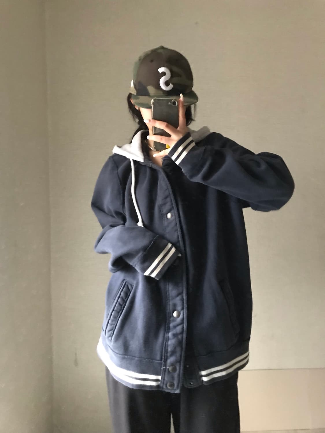 아베크롬비 오버핏 후드 바시티 상품이미지5