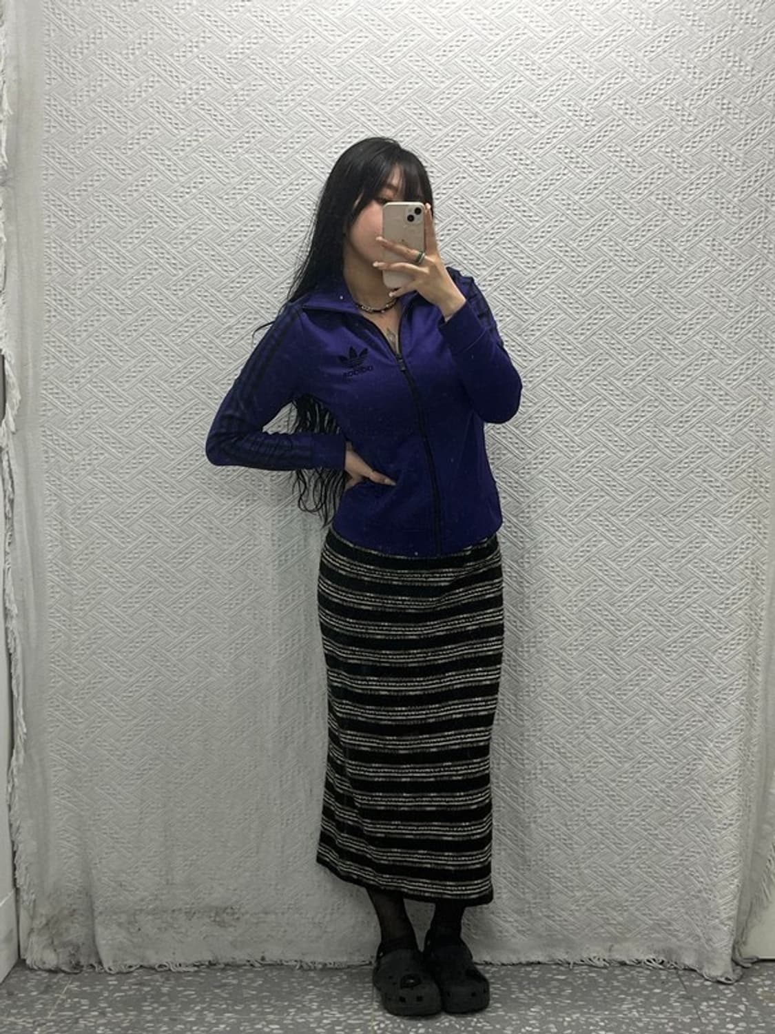 아디다스 유로파 퍼플블랙 트랙탑 집업 져지 90 C06450 상품이미지2