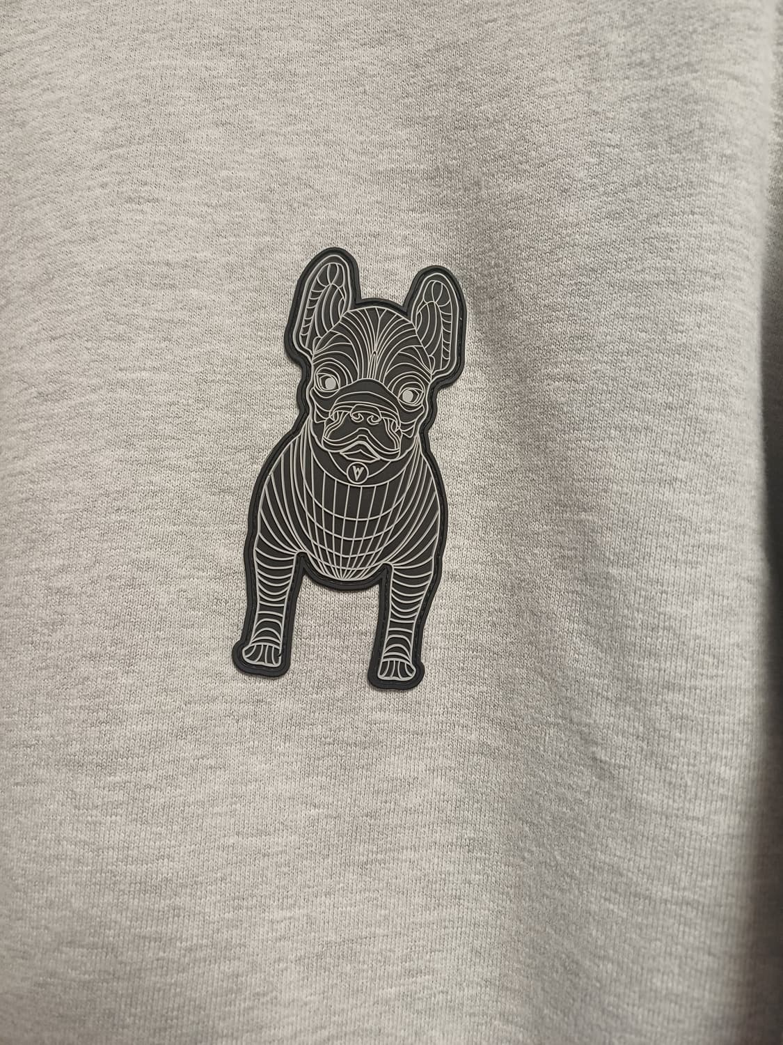 LIFEWORK Bulldog Sweatshirt – Light Grey 상품이미지3