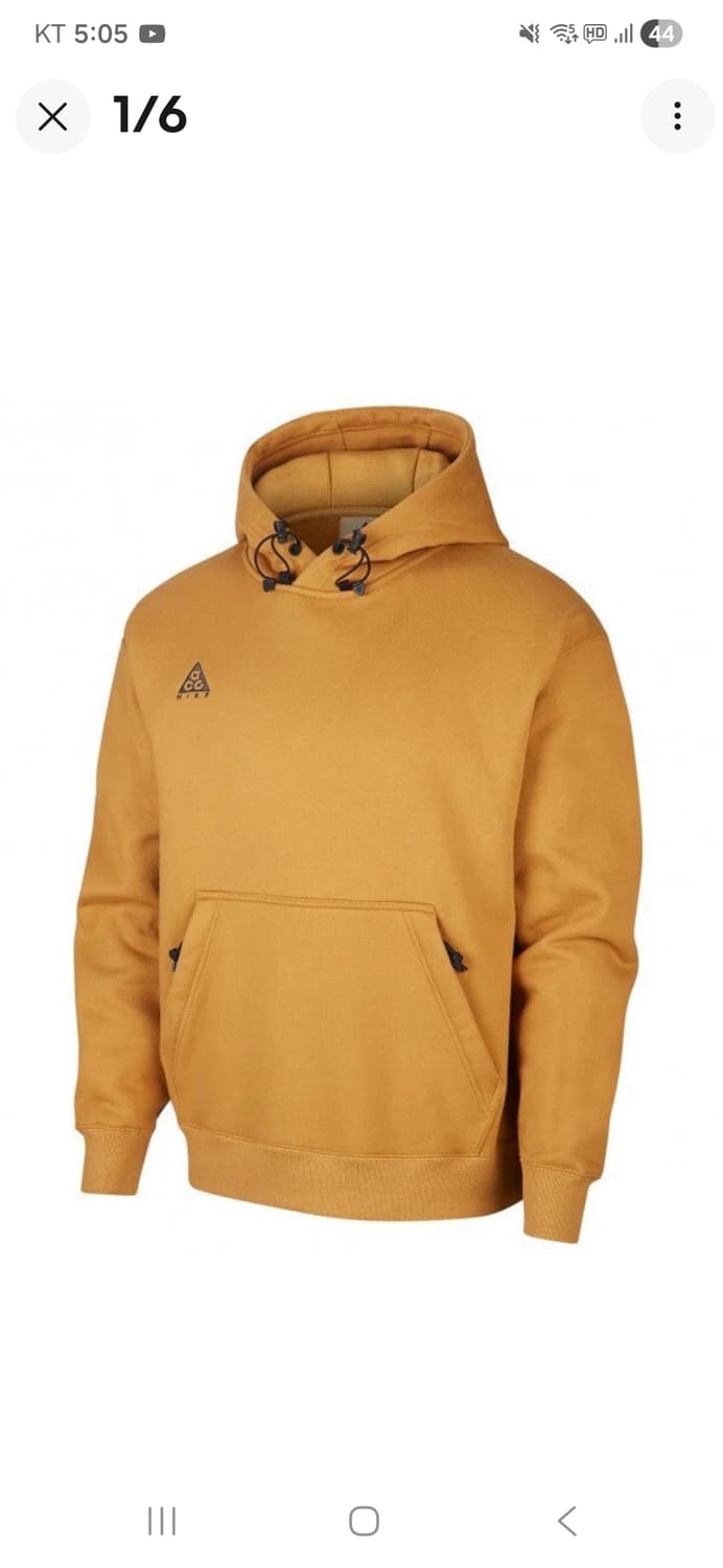 나이키 ACG 풀오버 겨자색 후드티셔츠 BQ3453-790 XXL해외판 상품이미지7