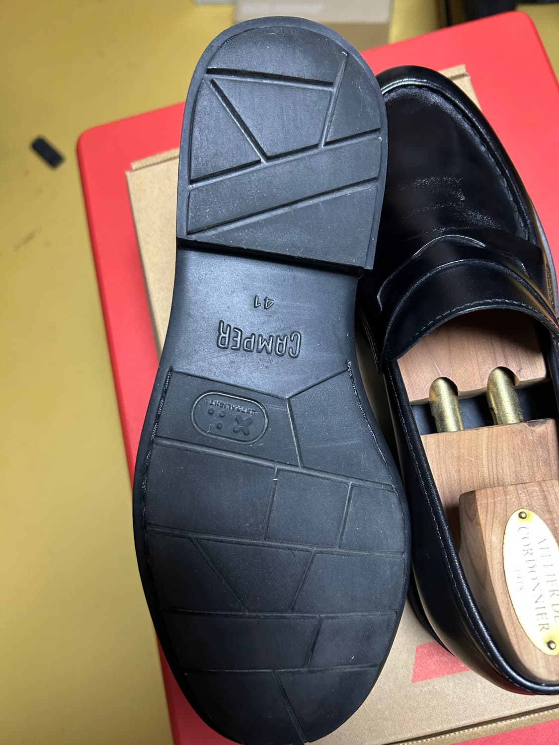 *컨디션최상*캠퍼camper뉴먼 로퍼 EU41(260사이즈) 상품이미지5