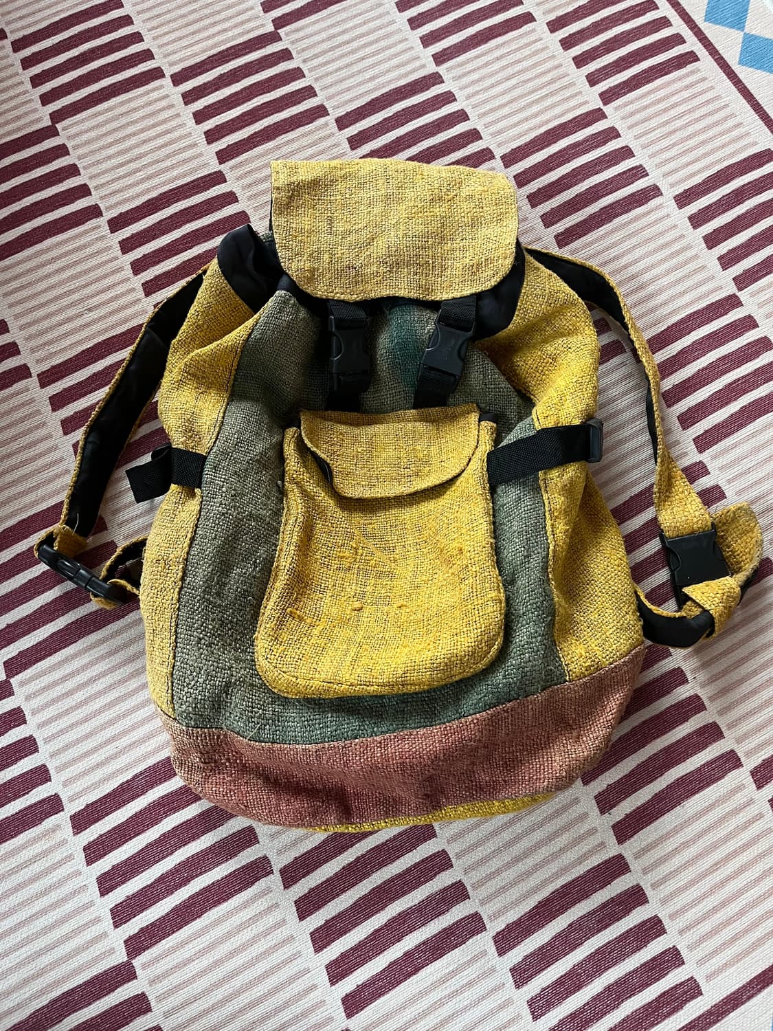 네팔 햄프 백팩 상품이미지8