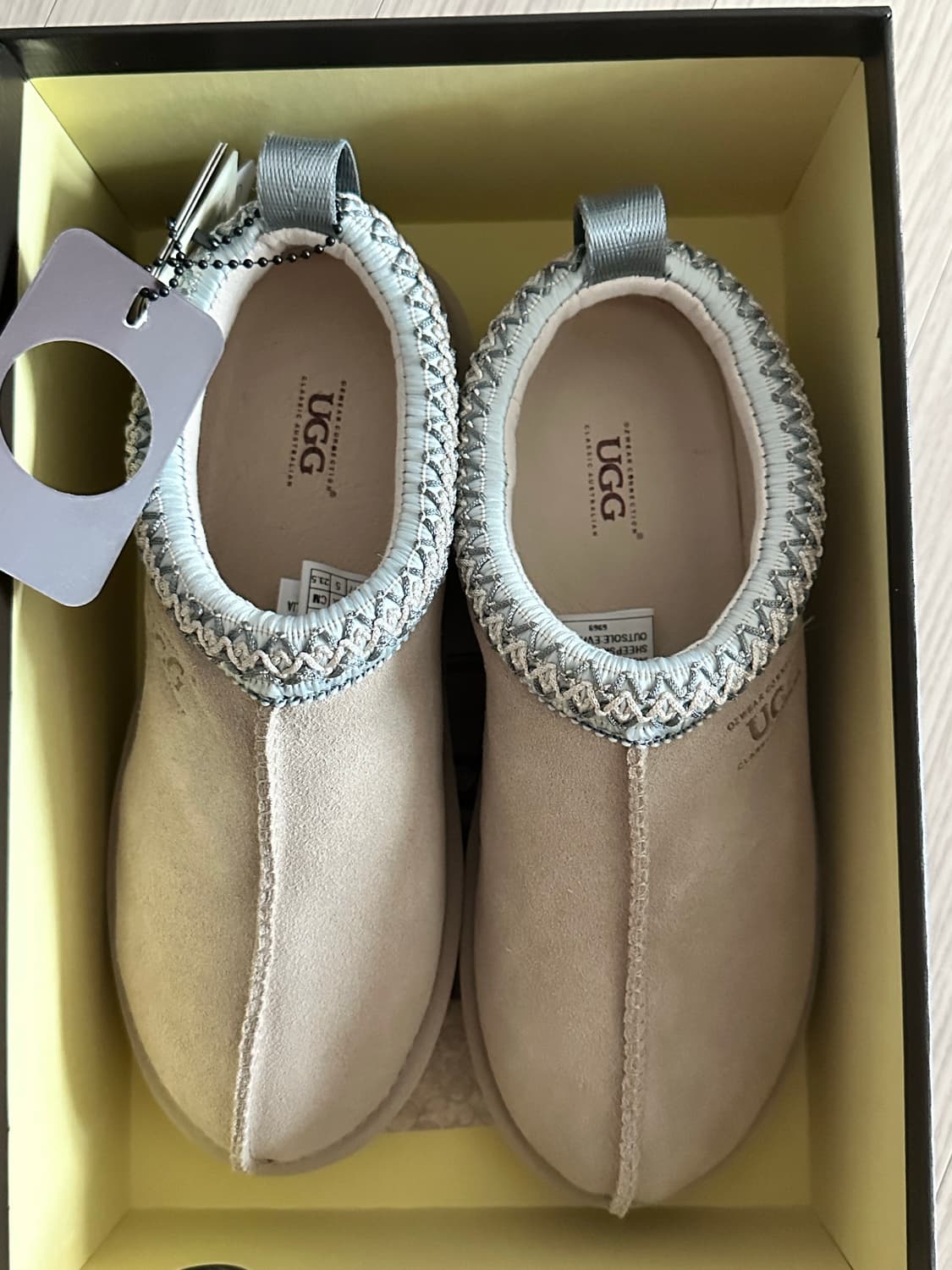 어그 타스만 새상품 베이지 상품이미지2