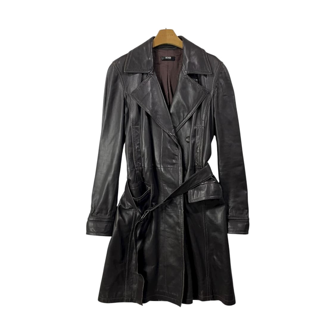 [Hugo Boss] 휴고 보스 레더 코트 상품이미지1