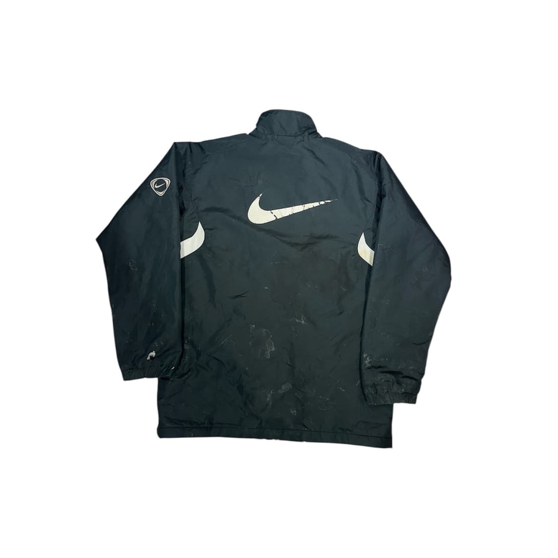 00s 나이키 블랙 빅 로고 올드스쿨 바람막이 자켓 L 상품이미지6
