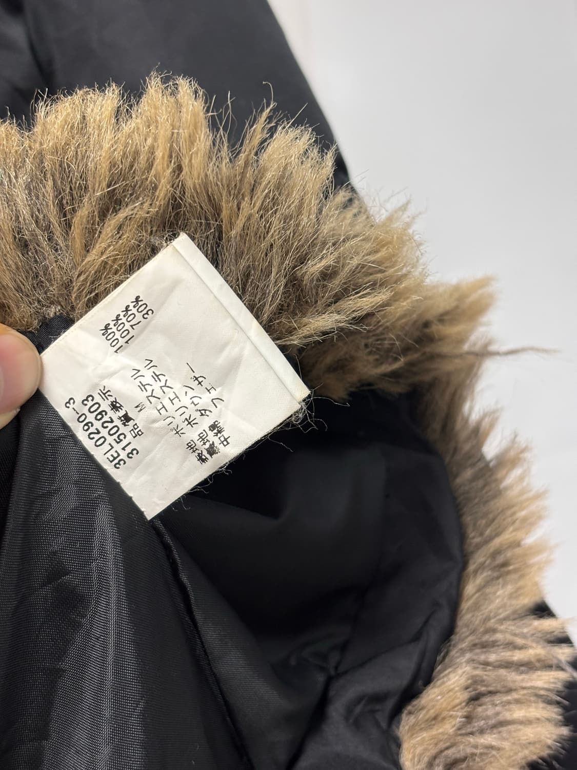 L'est Rose 버키 퍼 배색 토글 패딩 상품이미지7