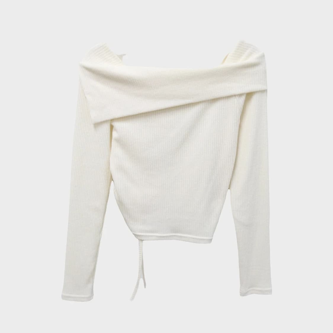 DARPHIN 오프숄더 사이드 셔링 니트 63598 상품이미지2