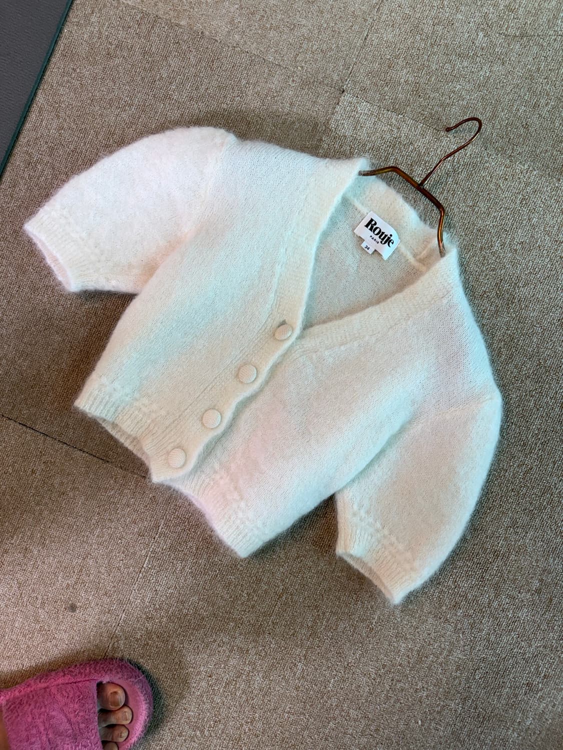 Rouje paris    노노 가디건 34   사이즈  미사용  상품이미지1